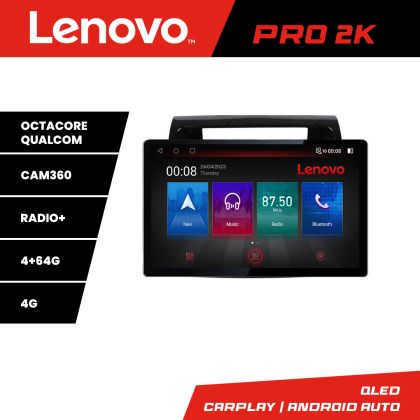 Navigatie TOYOTA Land Cruiser L200 K-381 Lenovo PRO 4+64 13 inch 2K android 4G DSP gps internet  v1