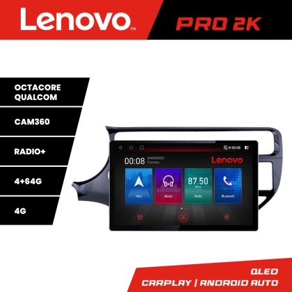 Navigatie Kia Rio K-504 Lenovo PRO 4+64 13 inch 2K android 4G DSP gps internet  8Core