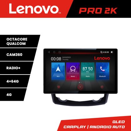 Navigatie Renault Kadjar K-9030 Lenovo PRO 4+64 13 inch 2K android 4G DSP gps internet  8Core