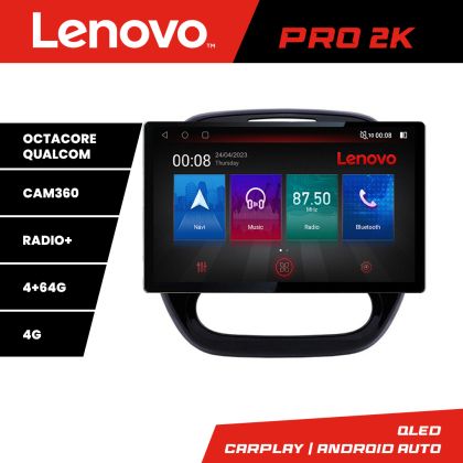 Navigatie Renault Captur 2013-2020 Lenovo PRO 4+64 13 inch 2K android 4G DSP gps internet  KIT-captur-v2