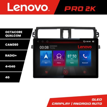 Navigatie Suzuki Celerio 2014-2021 Lenovo PRO 4+64 13 inch 2K android 4G DSP gps internet  KIT-celerio