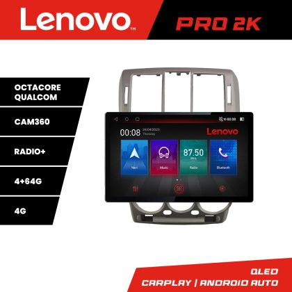 Navigatie Hyundai Getz 2002-2010 Lenovo PRO 4+64 13 inch 2K android 4G DSP gps internet  kit-getz