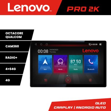 Navigatie Hyundai H350 2016- Lenovo PRO 4+64 13 inch 2K android 4G DSP gps internet  8Core