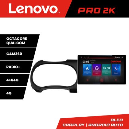 Navigatie Hyundai I10 2020 K-i10 Lenovo PRO 4+64 13 inch 2K android 4G DSP gps internet  8Core