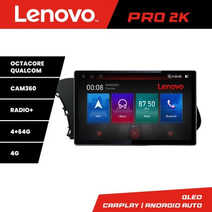 Navigatie Hyundai I20 2020- K-i20 Lenovo PRO 4+64 13 inch 2K android 4G DSP gps internet  8Core