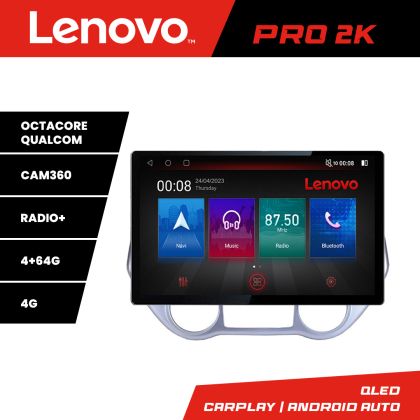 Navigatie Hyundai I20 2011-2014 manual si automat Lenovo PRO 4+64 13 inch 2K android 4G DSP gps internet  Kit-i20-2012