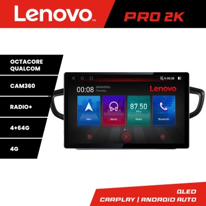 Navigatie Hyundai Ioniq 2016-2020 Lenovo PRO 4+64 13 inch 2K android 4G DSP gps internet  KIT-ioniq