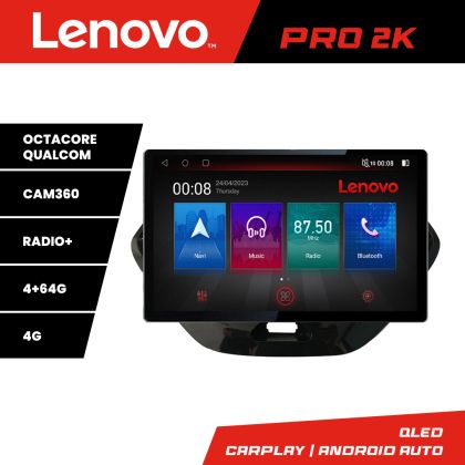 Navigatie Ford KA 2015-2020 Lenovo PRO 4+64 13 inch 2K android 4G DSP gps internet  KIT-ka