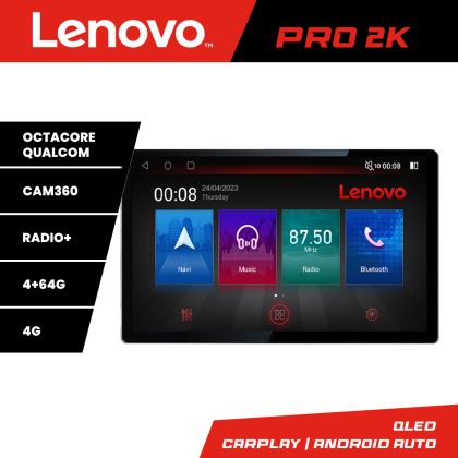 Navigatie Opel Movano Renault Master 2020- Lenovo PRO 4+64 13 inch 2K android 4G DSP gps internet 