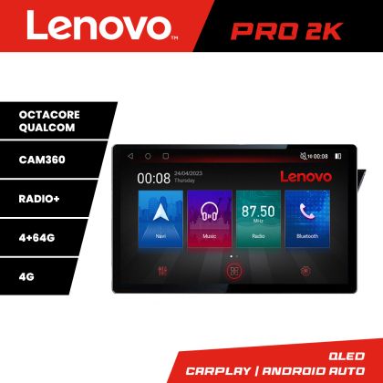 Navigatie Kia Niro 2017- Lenovo PRO 4+64 13 inch 2K android 4G DSP gps internet  Kit-niro