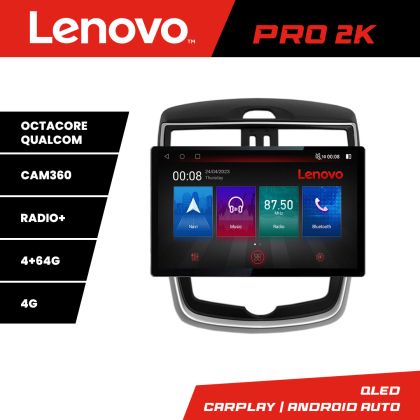 Navigatie Nissan Pulsar 2014-2018 Lenovo PRO 4+64 13 inch 2K android 4G DSP gps internet  KIT-pulsar