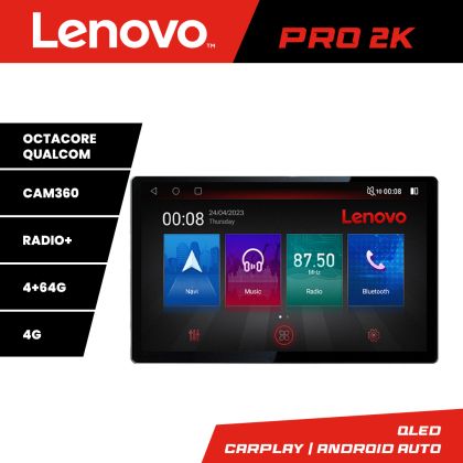 Navigatie DODGE RAM 2019- Lenovo PRO 4+64 13 inch 2K android 4G DSP gps internet  8Core