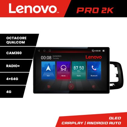 Navigatie dedicata Volvo S60 2008-2014 K-s60-08 Lenovo PRO 4+64 13 inch 2K android 4G DSP gps internet 