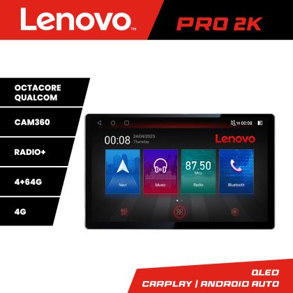 Navigatie Smart For Two 2015- K-Smart15 Lenovo PRO 4+64 13 inch 2K android 4G DSP gps internet a