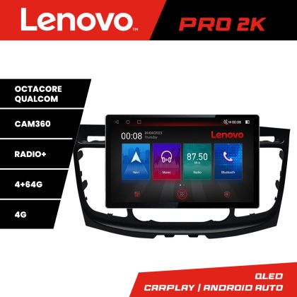 Navigatie Ford Transit 2019- varianta cu radio cd simplu Lenovo PRO 4+64 13 inch 2K android 4G DSP gps internet  Kit-transit-2019-a