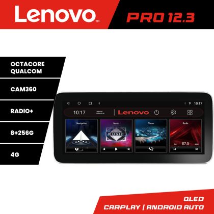 Navigatie Audi A3 8P K-049 Lenovo PRO 8+256 12.3 inch qled android 4G DSP gps internet  8Core