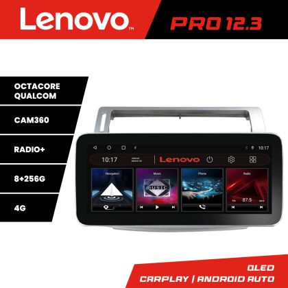 Navigatie Citroen C4 K-088 Lenovo PRO 8+256 12.3 inch qled android 4G DSP gps internet  8Core