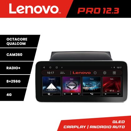 Navigatie Mitsubishi L200 2006-2014 K-094 Lenovo PRO 8+256 12.3 inch qled android 4G DSP gps internet  Q