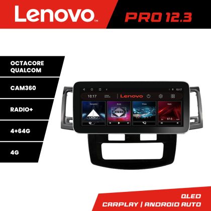 Navigatie Toyota Hilux 2008-2014 K-143 Lenovo PRO 4+64 12.3 inch qled android 4G DSP gps internet 