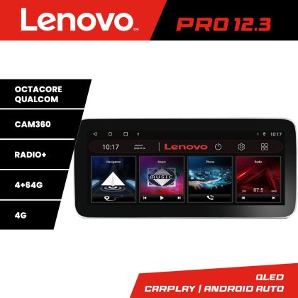 Navigatie Peugeot 308 2013-2018 K-308 Lenovo PRO 4+64 12.3 inch qled android 4G DSP gps internet 