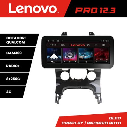 Navigatie Peugeot 3008 K-323 Lenovo PRO 8+256 12.3 inch qled android 4G DSP gps internet  8Core