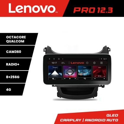 Navigatie Hyundai Elantra 2013-2015 K-359 Lenovo PRO 8+256 12.3 inch qled android 4G DSP gps internet  Q