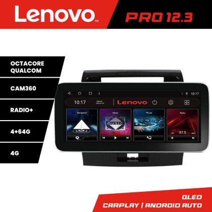 Navigatie TOYOTA Land Cruiser L200 K-381 Lenovo PRO 4+64 12.3 inch qled android 4G DSP gps internet 