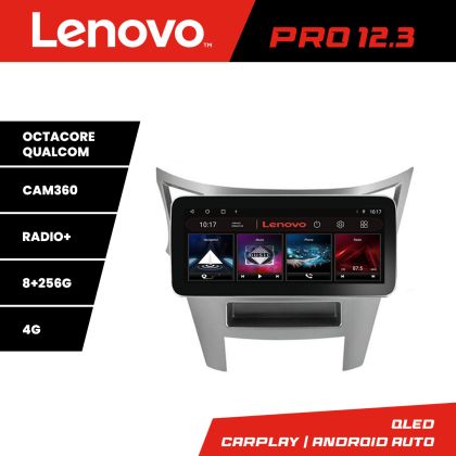 Navigatie Subaru Legacy 2010-2015 K-458 Lenovo PRO 8+256 12.3 inch qled android 4G DSP gps internet a