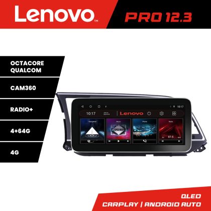 Navigatie Hyundai Elantra 2015-2018 K-581 Lenovo PRO 4+64 12.3 inch qled android 4G DSP gps internet  Q