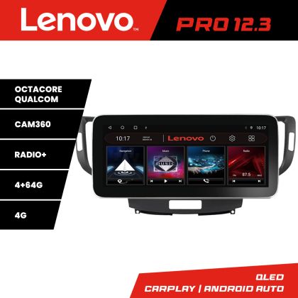 Navigatie Honda Accord 2008-2012 K-8951 Lenovo PRO 4+64 12.3 inch qled android 4G DSP gps internet a