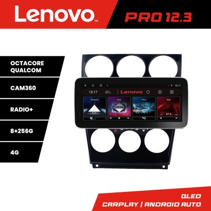 Navigatie Mazda 6 2004-2008 K-944 Lenovo PRO 8+256 12.3 inch qled android 4G DSP gps internet  8Core