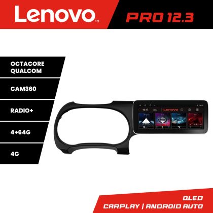 Navigatie Hyundai I10 2020 K-i10 Lenovo PRO 4+64 12.3 inch qled android 4G DSP gps internet  8Core