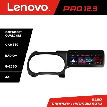 Navigatie Hyundai I10 2020 K-i10 Lenovo PRO 8+256 12.3 inch qled android 4G DSP gps internet  8Core