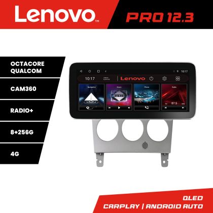 Navigatie Subaru Impreza 2002-2007 Lenovo PRO 8+256 12.3 inch qled android 4G DSP gps internet  KIT-impreza2002