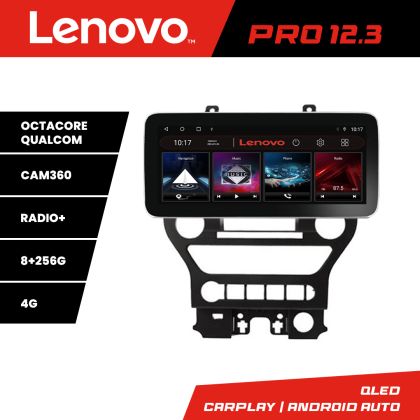 Navigatie Ford Mustang 2015-2020 K-MUSTANG-navi Lenovo PRO 8+256 12.3 inch qled android 4G DSP gps internet 