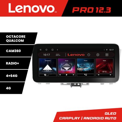 Navigatie Infinity QX60 2014-2020 Lenovo PRO 4+64 12.3 inch qled android 4G DSP gps internet  KIT-qx60