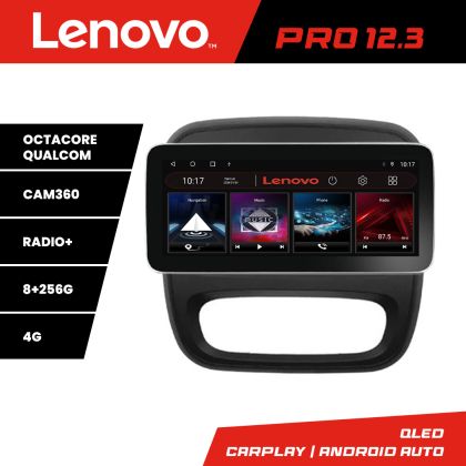 Navigatie Renault Trafic 2014-2017 K-rt09 Lenovo PRO 8+256 12.3 inch qled android 4G DSP gps internet  Q