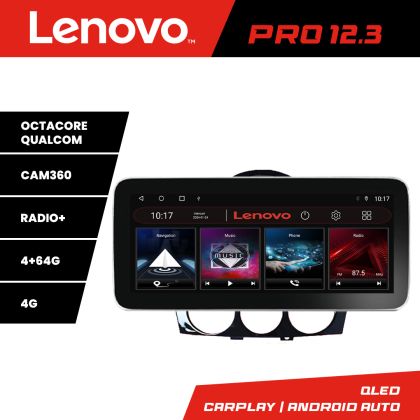 Navigatie Mazda RX8 2008-2011 Lenovo PRO 4+64 12.3 inch qled android 4G DSP gps internet  8Core