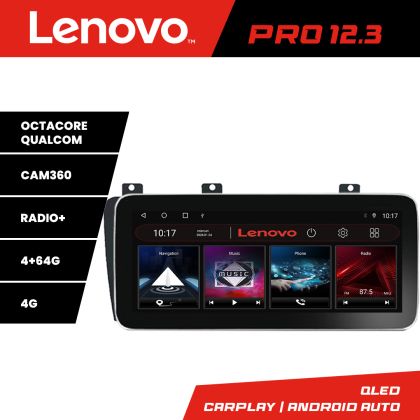 Navigatie dedicata Volvo S60 2002-2008 Lenovo PRO 4+64 12.3 inch qled android 4G DSP gps internet Kit-s60-02