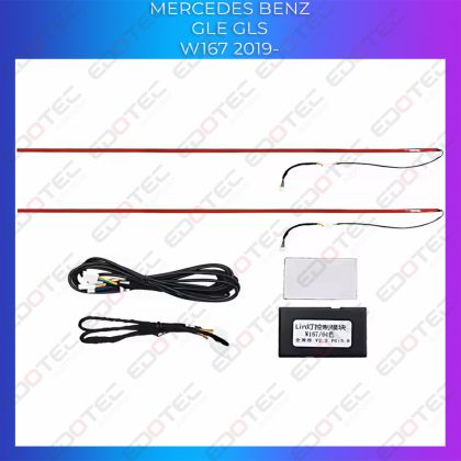 Lumini ambientale Mercedes GLE W167 GLS X167 dedicate trapa plafon control din unitatea originala sau telefon