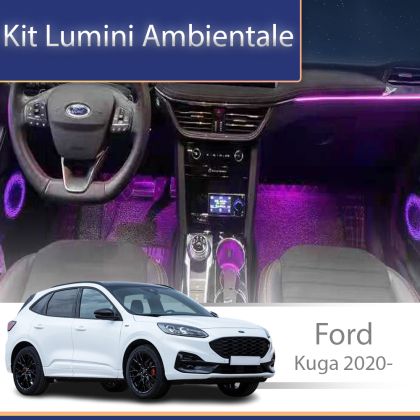 Lumini ambientale FORD Kuga 2020-  set complet control telefon sau sistem original