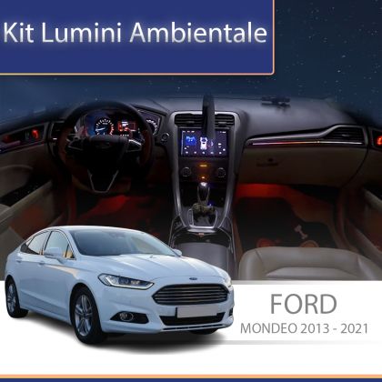 Lumini ambientale FORD Mondeo 2013 - 2021 set complet control telefon sau sistem original