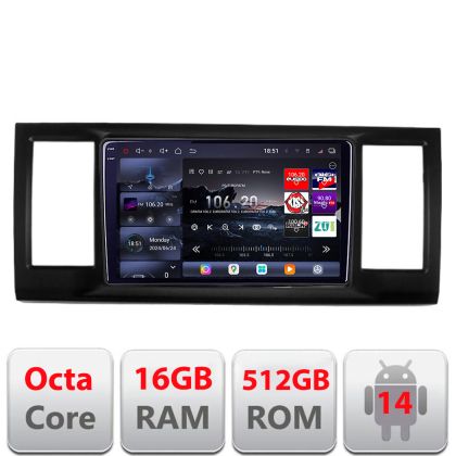 Navigatie VW Caravelle 2015- Lenovo Kit-CARAVELLE 8 core QLED 2K 16+512 360 Android Waze USB Navigatie Internet Youtube Radio