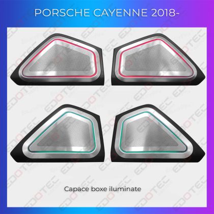 Lumini ambientale Porsche 2018-  capace iluminate pentru boxe control telefon sau sistem original