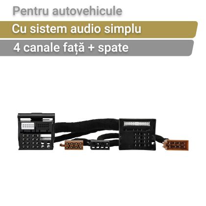 ZDT-QL1 Cablu Phoenix Gold pentru vehiculele BMW Mercedes Benz Renault Skoda și Volkswagen din 1998 - 2020