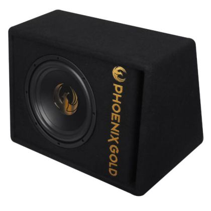 Subwoofer activ Z12AB Phoenix Gold, 12 inch, 500W RMS, max 1000W, kit de cabluri incluse