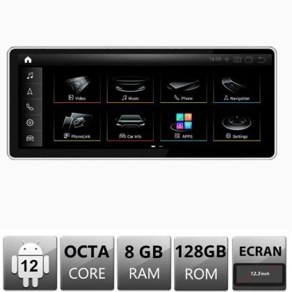 Navigatie Audi Q5 Concert Symphonie 2009-2014 Android Octa Core 8+128 12.3" 1920x720