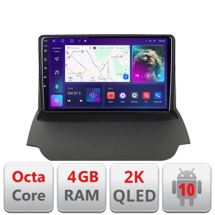 Navigatie Ford Ecosport 2013-2016 C-232 Android Octa Core Ecran 2K QLED GPS 4G 4+32GB 360 KIT-232+EDT-E409-2K