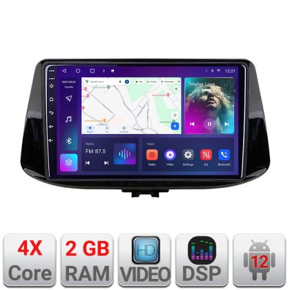 Navigatie HHyundai I30 2017- A-1041  2+32 GB Android Waze USB Navigatie Internet Youtube Radio