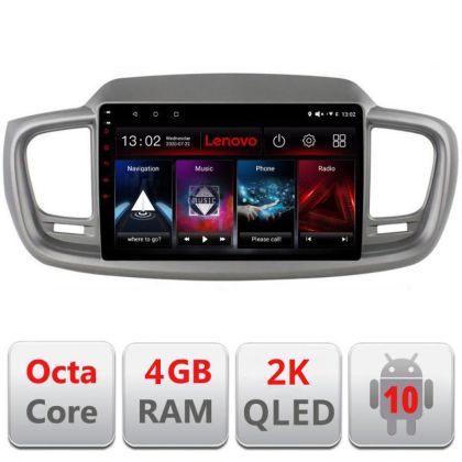 Navigatie Kia Sorento 2015- L-6528, Octacore, 4Gb RAM, 64Gb Hdd, 4G, QLED 2K, DSP, Carplay, Bluetooth